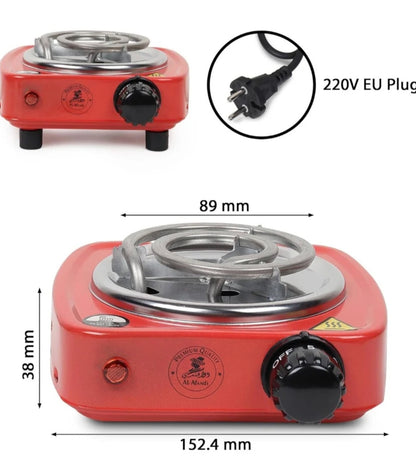 Portable Electric Coil Stove | Instant Plug & Cook Mini Heater | 220V